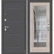 Дверь входная металлическая «Porta R-2 104/П61» Антик серебро/Cappuccino Veralinga