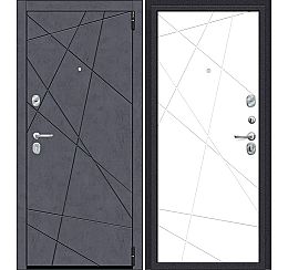 Дверь входная металлическая «Porta R-3 15/15» Graphite Art/Super White