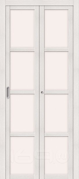 Дверь ЭКО Твигги V4 Bianco Veralinga Magic Fog 200*35