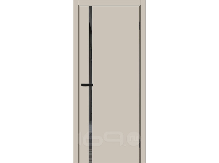 Дверь межкомнатная Браво-0.40 Эмаль, Creamy, глухая, каркасно-щитовая