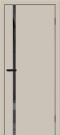 Дверь межкомнатная Браво-0.40 Эмаль, Creamy, глухая, каркасно-щитовая