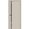 Дверь межкомнатная Браво-0.40 Эмаль, Creamy, глухая, mirox grey, каркасно-щитовая