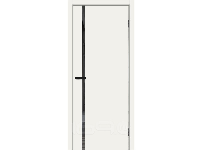Дверь межкомнатная Браво-0.40 Эмаль, Whitey, глухая, каркасно-щитовая
