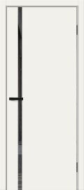 Дверь межкомнатная Браво-0.40 Эмаль, Whitey, глухая, каркасно-щитовая