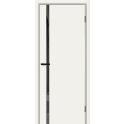 Дверь межкомнатная Браво-0.40 Эмаль, Whitey, глухая, каркасно-щитовая