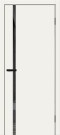 Дверь межкомнатная Браво-0.40 Эмаль, Whitey, глухая, каркасно-щитовая