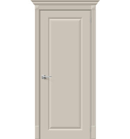 Дверь межкомнатная Скинни-10 Эмаль, Creamy, глухая, скиновая