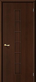 Дверь межкомнатная 2Г Ламинированные Л-13 (Венге), глухая, кромка пвх, каркасно-щитовая
