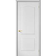 Ламинированная межкомнатная дверь "Палитра" Белая глухая