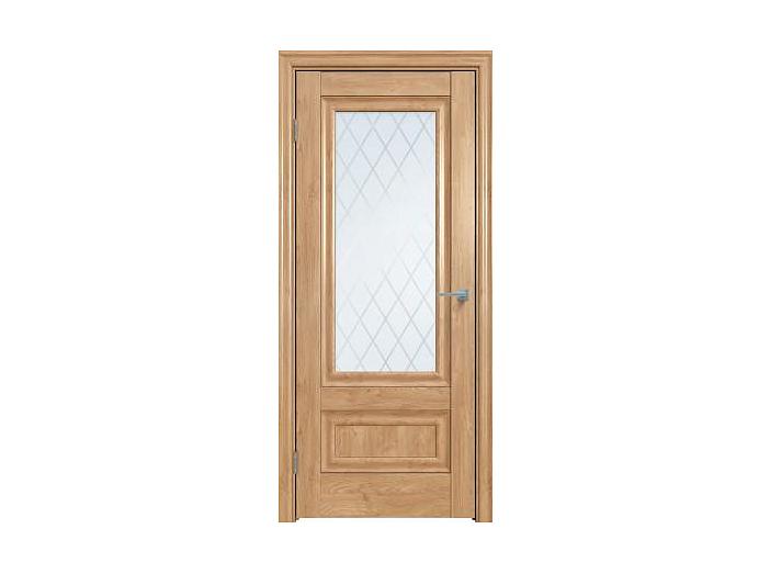 Дверь межкомнатная  "Future-599" Дуб Винчестер светлый Ромб 200х70