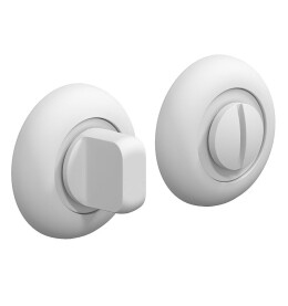 Фиксатор на круглой розетке Bravo «A/Z-4WC» W Белый