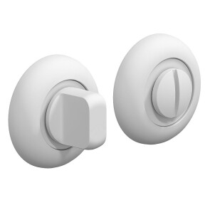 Фиксатор на круглой розетке Bravo «A/Z-4WC» W Белый