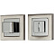 Фиксатор на квадратной розетке Bravo A/Z-2WC SN/C МатНикель/Хром