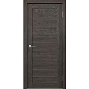 Дверь межкомнатная Х-1 Экошпон Грей, глухая, кромка нет, царговая