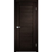Дверь межкомнатная Х-1 Экошпон Венге, глухая, царговая