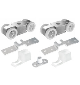 Комплект роликов для раздвижных дверей SLD.SoftLine.SET.rollers/55-4 (Soft LINE 55/4)