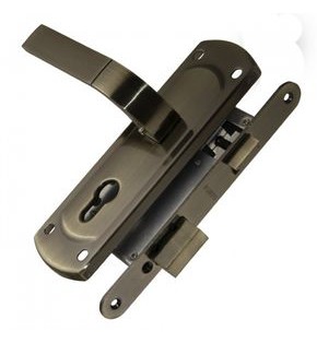 Корпус замка с ручкой LOCKSET25.ORION.5558-1 (KIT P25 5558 ORION) AB бронза