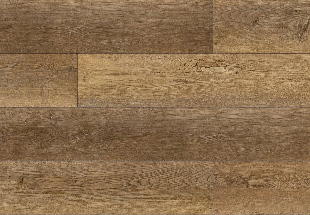 SPC Floorwood Quantum 0,5/43 4V (1220х228х5 мм) c подложкой 8804 Дуб Томсон / Thomson Oak (2,23 кв.м)