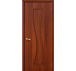 Дверь межкомнатная 11Г Ламинированные Л-11 (ИталОрех), глухая, кромка пвх, каркасно-щитовая