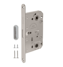 Магнитная защелка WC с ответной планкой GRAVITY G01.196.50.96 SN мат никель