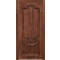 Дверь межкомнатная Муар Шпонированные, Тон Орех-2, глухая, каркасно-щитовая