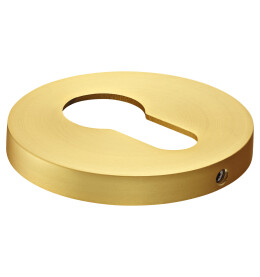 Накладка на круглой розетке Morelli MH-KH-R6 MSG матовое сатинированное золото