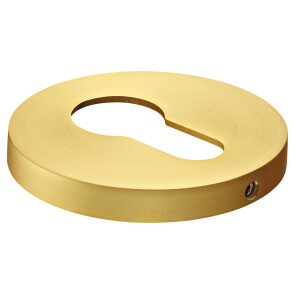 Накладка на круглой розетке Morelli MH-KH-R6 MSG матовое сатинированное золото