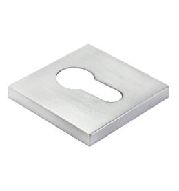 Накладка на квадратной розетке Morelli MH-KH-S6 SC матовый хром