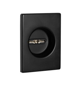 Накладка на сувальдный замок ESC.S-auto.RL/U/K.477  BL-24 черный