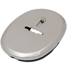 Накладка сувальдная со шторкой Apecs DP-S-11 shutter CR Хром 