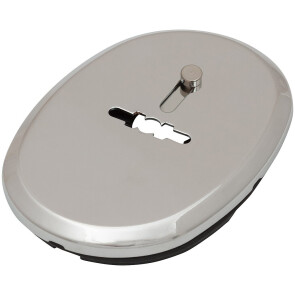 Накладка сувальдная со шторкой Apecs DP-S-11 shutter CR Хром 