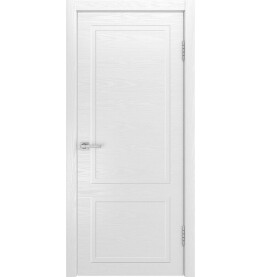 Дверь межкомнатная Нео-2 Шпонированные, Тон бьянко, глухая, каркасно-щитовая