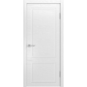 Дверь межкомнатная Нео-2 Шпонированные Тон бьянко, глухая, каркасно-щитовая