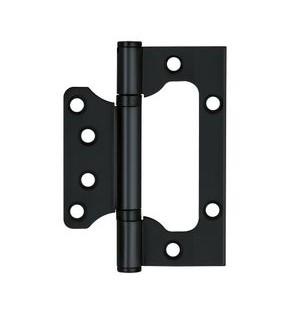 Петля универсальная без врезки IN4000W BL (100/P-2B 100x2,3) черный