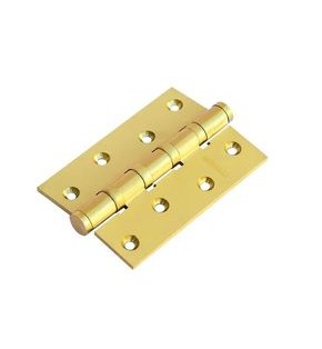 Петля врезная латунная Morelli MBU 100X70X3-4BB SG универсальная матовое золото