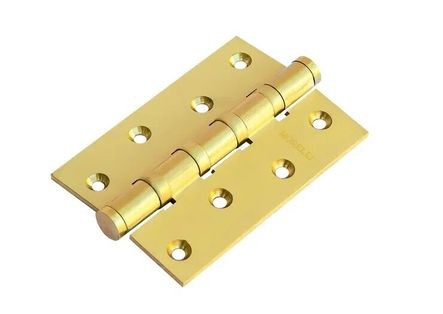 Петля врезная латунная Morelli MBU 100X70X3-4BB SG универсальная матовое золото