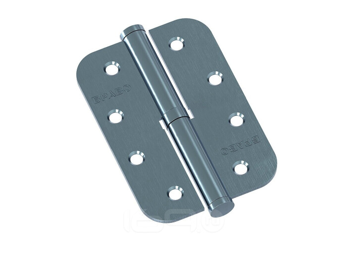 Петля врезная стальная Bravo RS-10-1BB-L 100*70*2,5 МатХром (пром.)