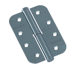 Петля врезная стальная Bravo RS-10-1BB-L 100*70*2,5 МатХром (пром.)