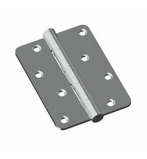 Петля врезная стальная Bravo RS-7-4BB 100*70*2,5 C Хром (универс.)