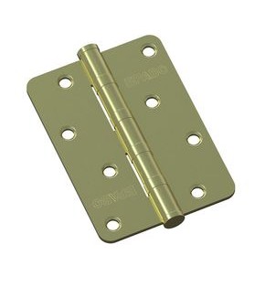 Петля врезная стальная Bravo RS-7-4BB 100*70*2,5 SG МатЗолото (универс.)