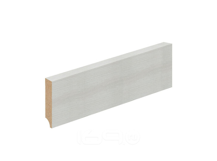 Плинтус ЭКО Bianco Melinga МДФ S-70.16 2400*70*16