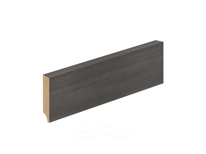 Плинтус ЭКО Grey Melinga МДФ S-70.16 2400*70*16