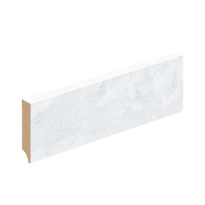 Плинтус bravo экошпон snow art 70x16