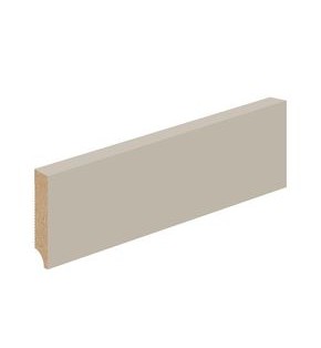 Плинтус bravo ПЭТ cream silk 70x16