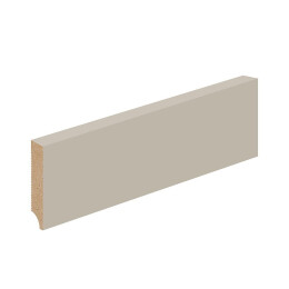 Плинтус Cream Silk Светлый ПЭТ 2400х70х16 мм
