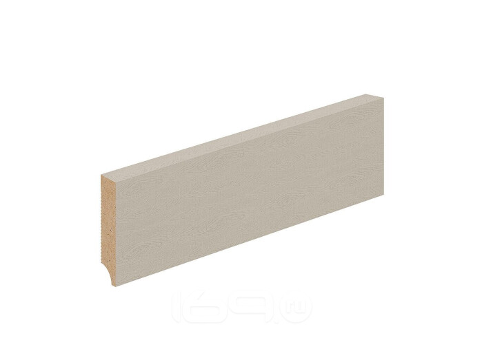 Плинтус ПЭТ Cream Silkwood МДФ S-70.16 2400*70*16