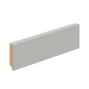 Плинтус bravo ПЭТ grey silk 70x16
