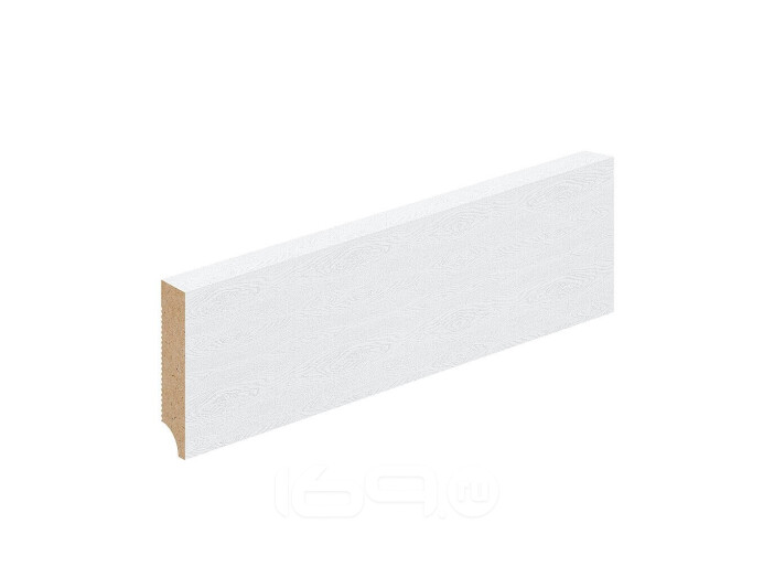 Плинтус ПЭТ White Silkwood МДФ S-70.16 2400*70*16