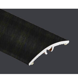 Порог прямой Cezar ПВХ, 30*2,7 см, Венге черный