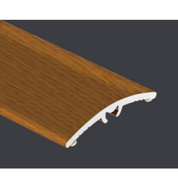 Порог прямой Cezar ПВХ, 40*1,8 см, Дуб рустикальный